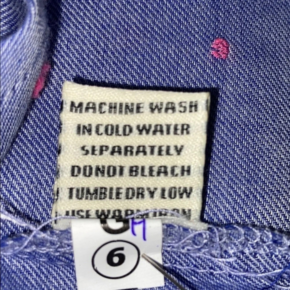 Sim & Sam Button Front Tie Short Sleeve Blouse - Picture 6 of 6